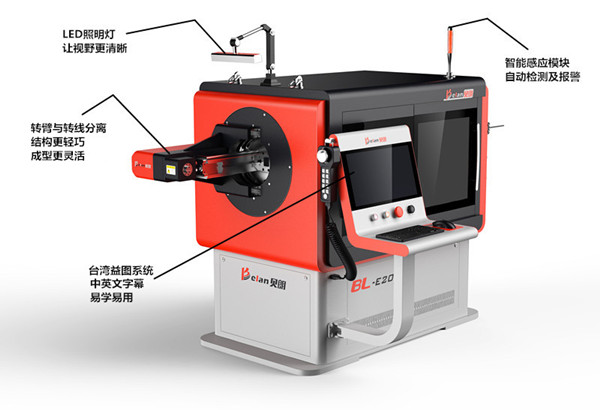 新買回的3D鋼絲折彎機如何正確的開機調(diào)試？
