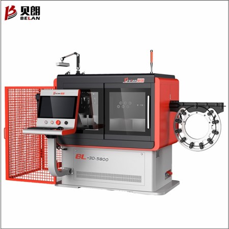 貝朗機械廠家3D數(shù)控銅線折彎機自有的特點是什么？